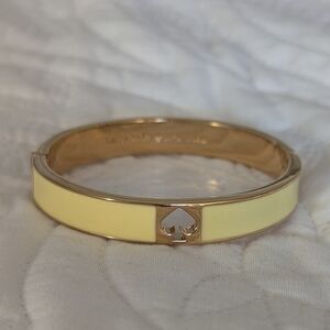 Kate Spade Yellow Enamel Bangle Bracelet